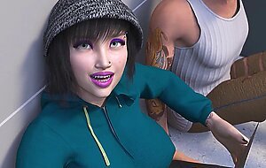 Businessman lusts after homeless trans girl