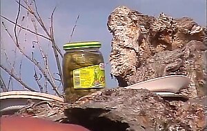 Outdoor sex for a mature and nasty couple!