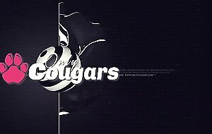 Cougar shay fox fills her pussy with a thick black dick while her man is to watch