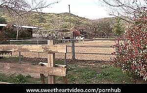 Ebony Lesbians Fuck On a Farm