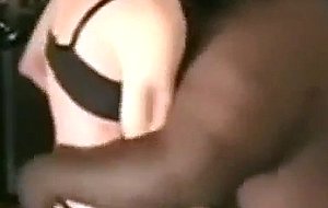 Amateur cd fucked by fat guy