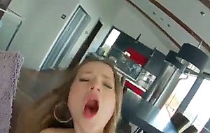 Ass traffic petite teen loves it in the ass 