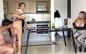 He fucked his sister-in-law in front of his wife! what!? she masturbates and enjoys watching