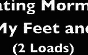 Bear Daddy Dominates Mormon Boy with Feet & Cock