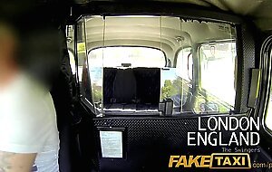 FakeTaxi Outrageuos hardcore threesome in the back on a London taxi