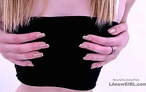 Beautiful Blonde Teen fucked in the ass