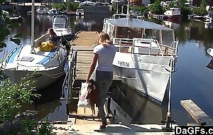 Dagfs - hot teens discovering lesbian sex outdoors