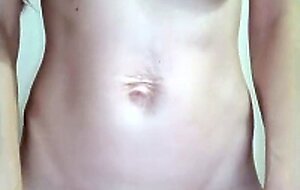 I masturbate my tight pussy on the table and ride a big dildo. Close up of creamy pussy. HottElla