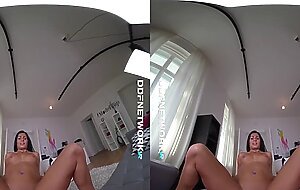 VR secretary sex session with brunette POV goddess Lexi Dona makes you cum