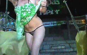 Desperate teen naked in public and fucks to pay rent 6