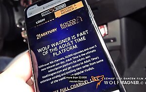 Milf Julia Exclusiv gets dicked down in PUBLIC! Wolf Wagner Casting