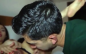 jocessita eating her lover's cock and letting them break her ass