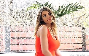 Big Boob Brooklyn thinks Katya Fucked her Hubby So She Inspects Her Pussy