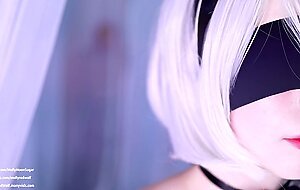Hard fucked bunny girl 2B - 4K - Nier: Automata - MollyRedWolf