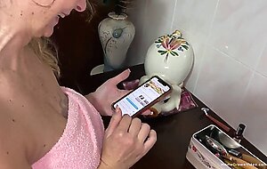 Wife takes her husbands big dick in all her holes