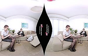 Shemale On Girl VR porn