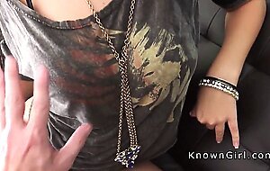 Busty amateur with big booty banging pov homemade