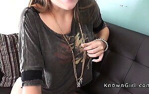Busty amateur with big booty banging pov homemade