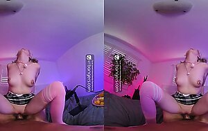VR Bangers ASMR fuck experience with teen slut Lexi Lore VR Porn