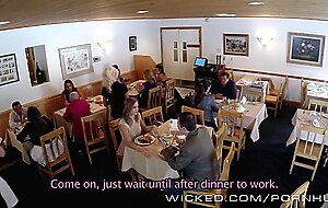 Wicked - Couple has sex in public bathroom