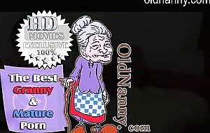 hot granny in hat with 