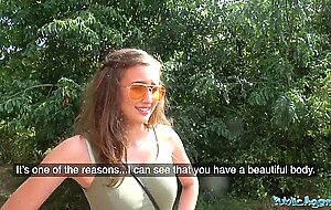 Public Agent Hot 19 year old fuck makes perfect boobs bounce