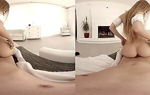 VR 180 Stereoscopic tmwVRnet & Alexis Crystal - VR Bagning With a Maid