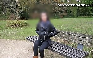 brunette teen Tao does porn casting