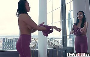 LoveHerFeet- Big Tits Anissa Kate Fucks Her Yoga Instructor