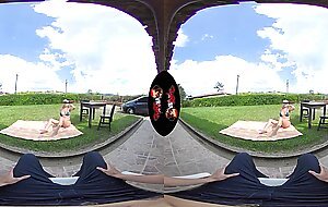 VRLatina - Stunning Big Ass Big Tit Babe Outdoor Fucking VR