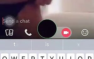 Sexy Ebony Teen with Big Tits Gives Live Solo Bubble Bath Show on SnapChat