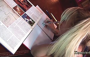 Kumalott - Stacey Saran a Big Tits Beauty is Getting Fucking Laid Intensely by her Best Friend.