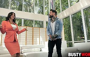 Busty MILF Alexis Fawx Secures House Sale By Fucking Her Client And Getting Covered In Cum