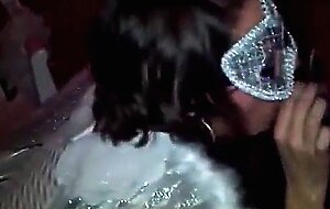 Masked gloryhole wife cum in mouth compilation