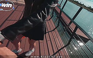 Don't Cum Inside MILF if Pulled off Condom to fuck! Public Pickup ended with Pregnancy