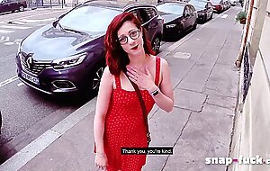 Naughty Hot Hookup with Amazing Redhead Milf from France