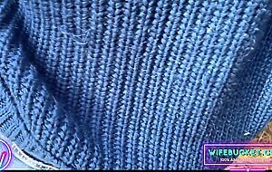 Amateur MILFs by Wifebucket - Giving him a blowjob in a forest outdoor