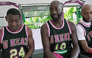 Step Sister Lory Lace Motivates the Team with a BBC Gangbang - Cory Chase