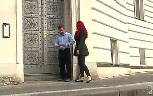 Two busty beauties sharing one cock