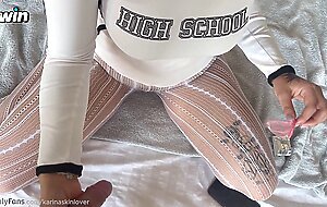 stepsister with hairy taught me how to use condoms