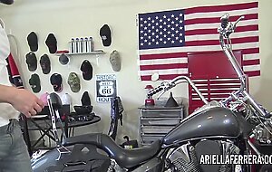 Ariella Ferrera pays the bills with her hot fuck hole