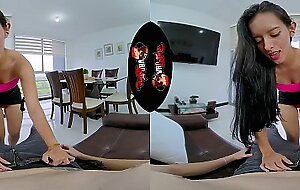 VRLatina - Petite Latin Teen 1st Porn VR