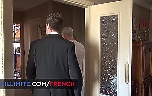 Sexy short hair milf gets sodomized in her kitchen