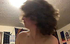 Incredibly Cute Teen gets off and Quivers on Fiances Thick Cock! -TashiaPetite