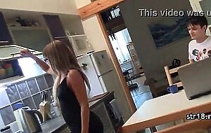 French teen slut sucks and fucks