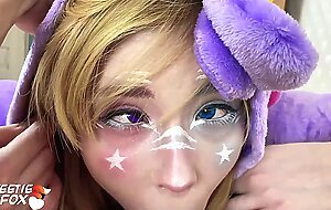 Unicorn big ass blowjob dick and hard fuck - pov cosplay