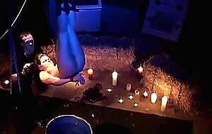 Busty mini slave slut surrenders after painful spank