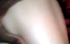 White blonde whore forgets about her boyfriend for a while