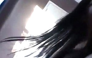 Very busty and hairy amateur girlfriend in action