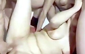 Amateur gangbang 1